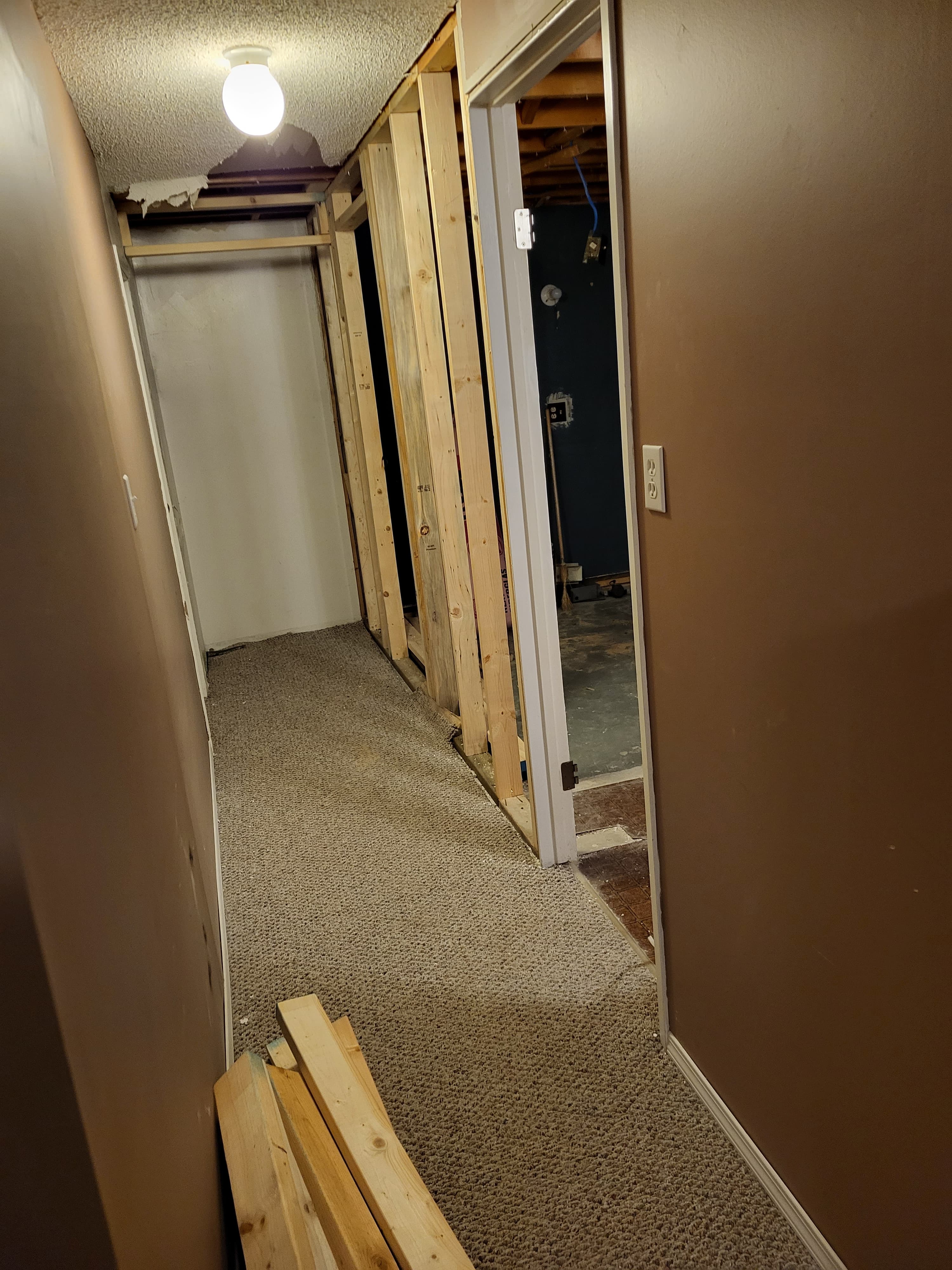 Hallway Transformation - Before